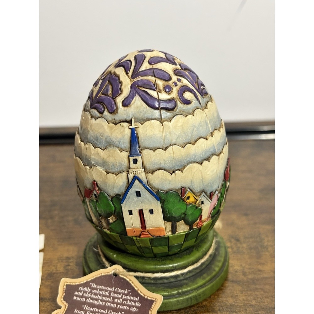 Heartwood Creek Jim Shore‎ Painted Egg